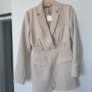 Zara blazer mini dress size small